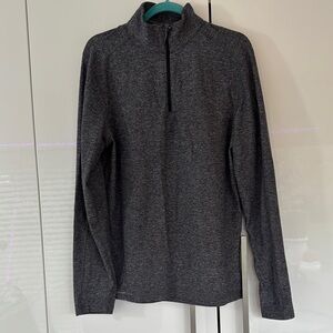 Men's lululemon grey half zip Sweater
